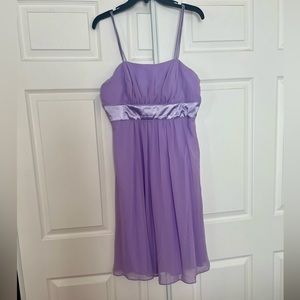 Lilac sleeveless dress